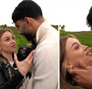 Ahmed și Veronica au avut primul lor sărut? Primele imagini de la date-ul celor doi concurenți din „Casa iubirii”